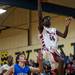 Milan player Donovan Verges shoots a layup in the second half of the game against Gibraltar Carlson on Monday, March 11. Daniel Brenner I AnnArbor.com